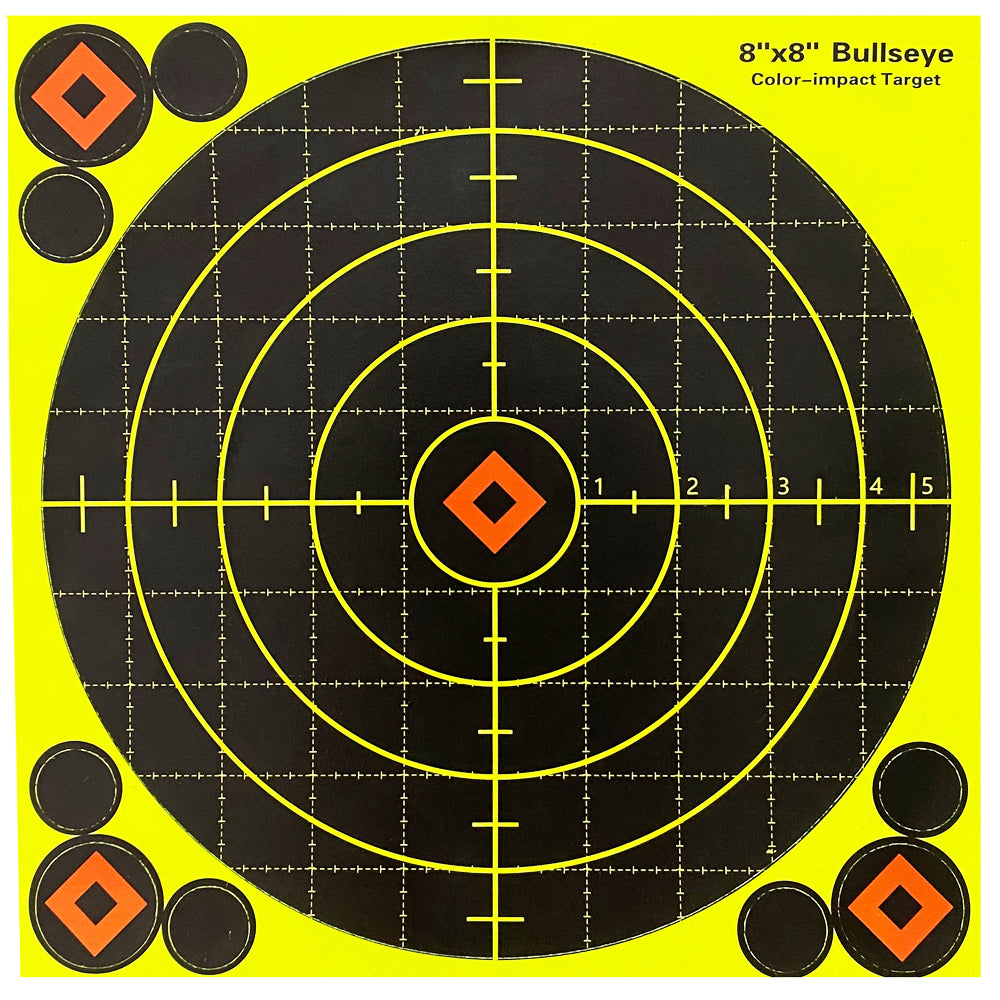 Splatterburst Targets 8 Inch Stick Splatter Adhesive Shooting