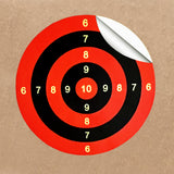 3 inch splatter shooting targets stickers