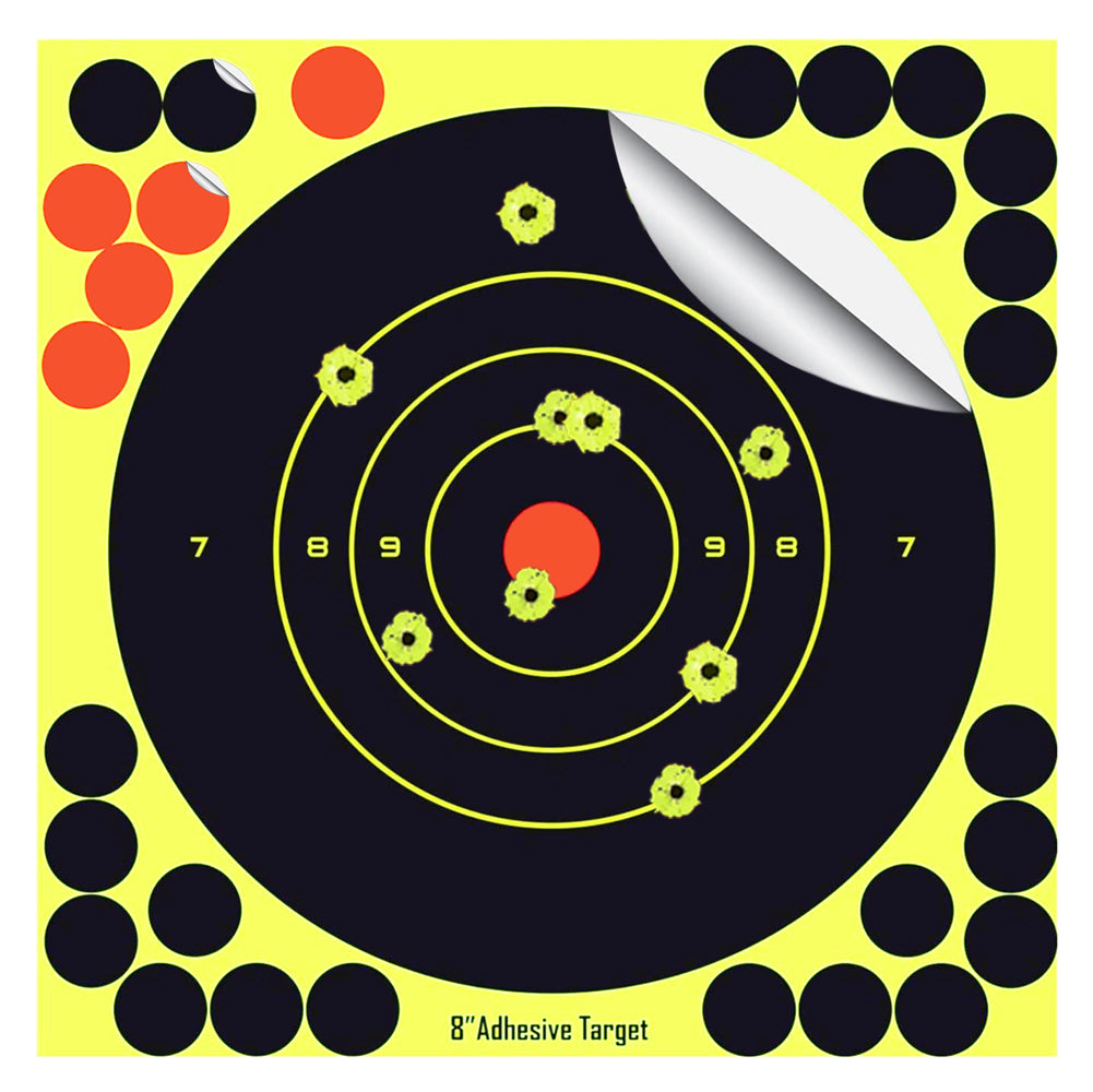 Pistep Splatter Shooting Targets – 8 Inch Reactive Targets – PISTEP TARGETS